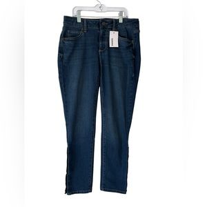 Sonoma Women's Mid-Rise Jeans, Straight Leg, Size 6